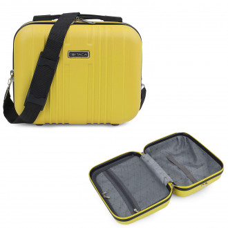 Medium Sevron rigid suitcases with capacity of 68 L