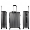 Medium Sevron rigid suitcases with capacity of 104 L