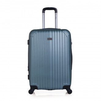 Medium Sevron rigid suitcases with capacity of 104 L