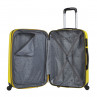 Medium Sevron rigid suitcases with capacity of 104 L