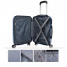 Medium Sevron rigid suitcases with capacity of 104 L