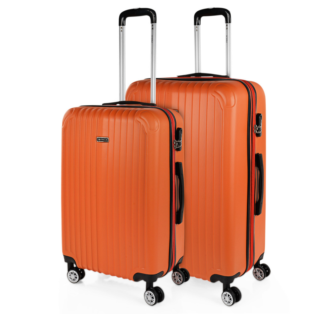 Medium Sevron rigid suitcases with capacity of 104 L