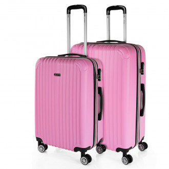 Medium Sevron rigid suitcases with capacity of 104 L