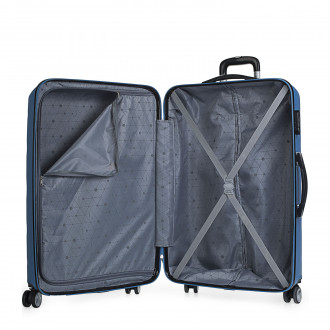 Medium Elba rigid suitcases with a capacity of 100 L