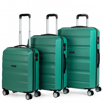 Medium Elba rigid suitcases with a capacity of 100 L