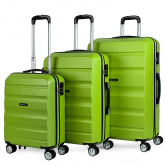 Medium Elba rigid suitcases with a capacity of 100 L