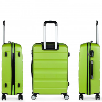 Medium Elba rigid suitcases with a capacity of 100 L