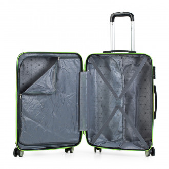 Medium Elba rigid suitcases with a capacity of 100 L