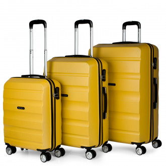 Medium Elba rigid suitcases with a capacity of 100 L