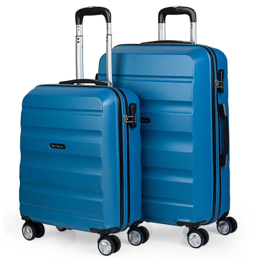 Medium Elba rigid suitcases with capacity of L