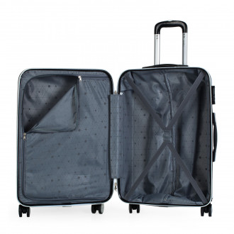 Medium Elba rigid suitcases with capacity of L