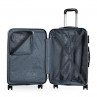 Medium Elba rigid suitcases with capacity of L