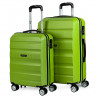 Medium Elba rigid suitcases with capacity of L