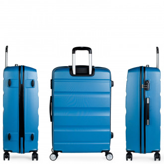 Medium Elba rigid suitcases with capacity of 99 L