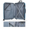 Medium Elba rigid suitcases with capacity of 99 L