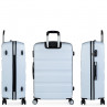 Medium Elba rigid suitcases with capacity of 99 L