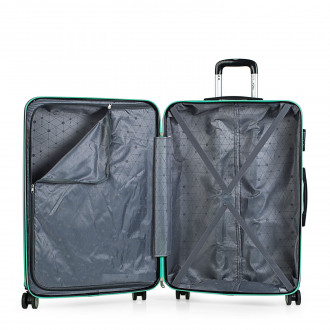 Medium Elba rigid suitcases with capacity of 99 L