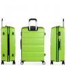 Medium Elba rigid suitcases with capacity of 99 L