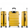 Medium Elba rigid suitcases with capacity of 99 L