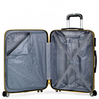 Medium Elba rigid suitcases with capacity of 99 L