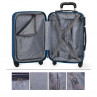 Simoa rigida cabin cases with L-capacity