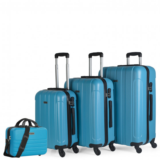 Havel rigid medium suitcases with L capacity