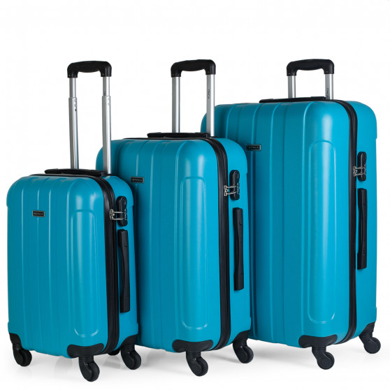 Havel rigid medium suitcases with a capacity of 91 L