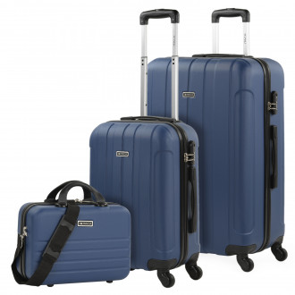 Set of 2/3 suitcases (Cabin, Medium and Large) Havel rigida with capacity of L