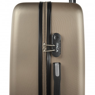 Medium Tiber rigid suitcases with L-capacity