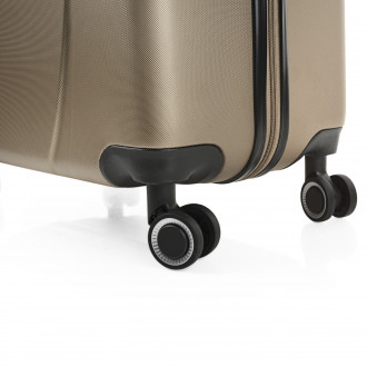 Medium Tiber rigid suitcases with L-capacity