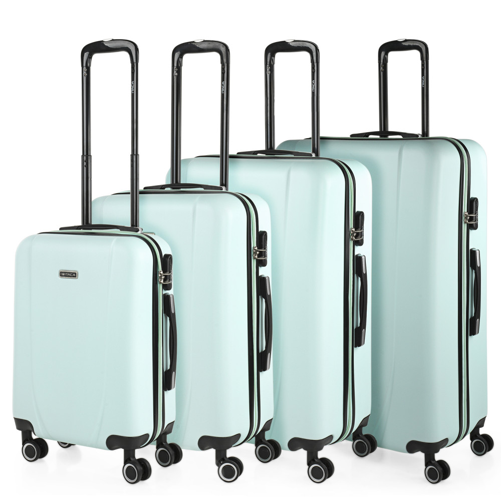 Medium Tiber rigid suitcases with L-capacity