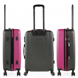 Medium Tiber rigid suitcases with L-capacity