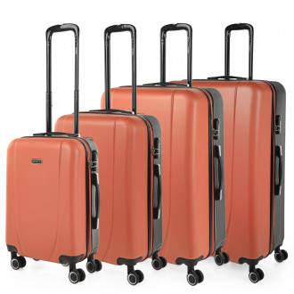 Medium Tiber rigid suitcases with L-capacity