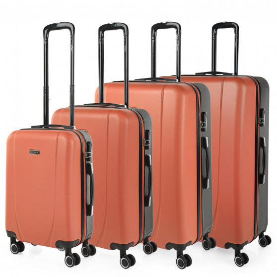 Medium Tiber rigid suitcases with L-capacity