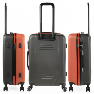 Medium Tiber rigid suitcases with L-capacity