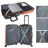 Medium Tiber rigid suitcases with L-capacity