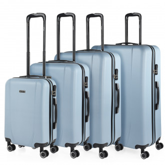 Medium Tiber rigid suitcases with L-capacity