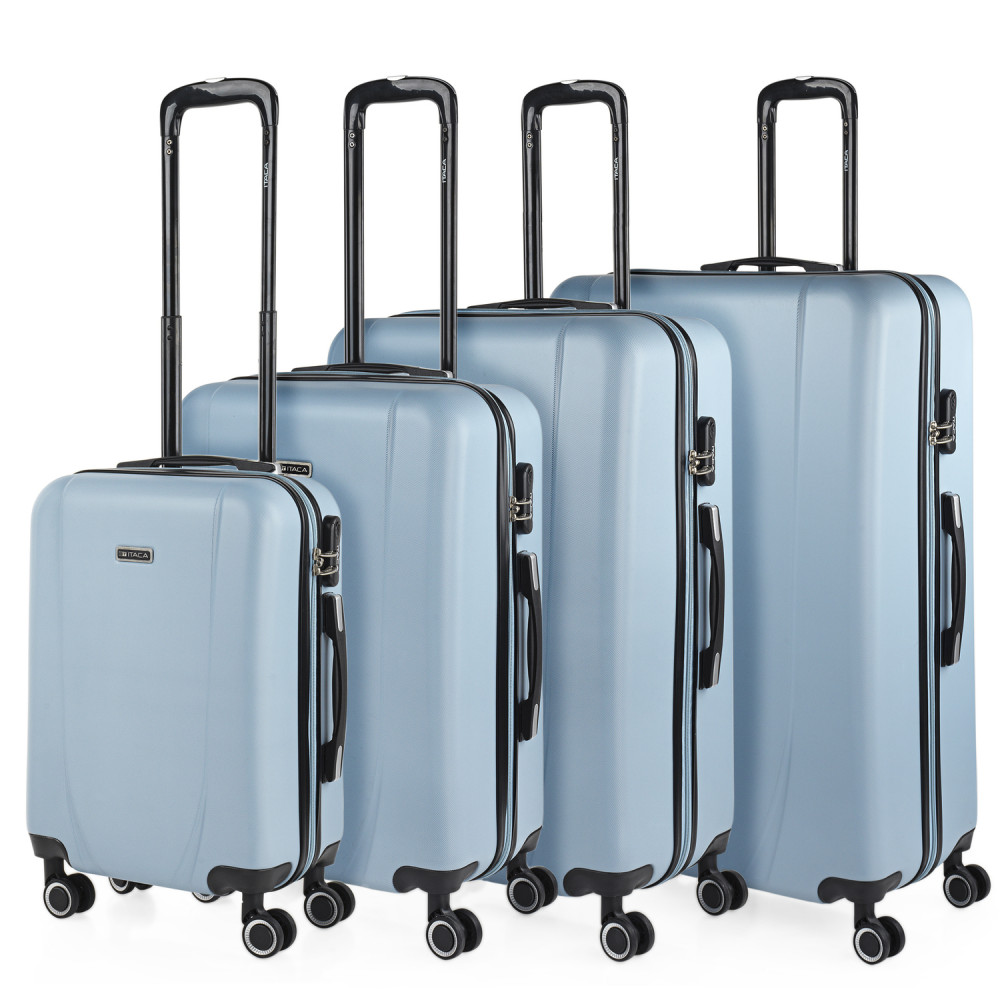 Medium Tiber rigid suitcases with L-capacity