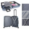 Medium Tiber rigid suitcases with L-capacity