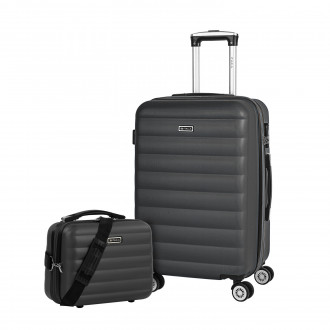 Simoa rigid medium suitcases with L capacity