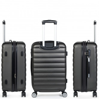 Simoa rigid medium suitcases with L capacity