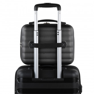 [Set of 3 suitcases (Cabin, Medium and Large)] Simoa rigida with L-capacity