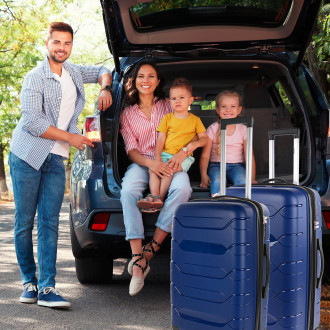 Bagages moyens Moscou rigide/souple avec une capacité de 87 L