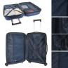 Medium luggage Moscow rigid/soft with capacity of 87 L