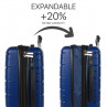 Medium luggage Moscow rigid/soft with capacity of 87 L