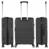 Medium luggage Bristol rigid / soft with capacity of 94 L