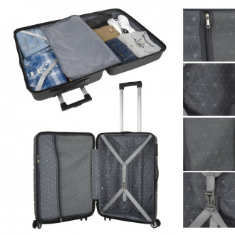 Medium luggage Bristol rigid / soft with capacity of 94 L