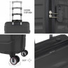 Bristol rigid/soft medium suitcases with a capacity of 62 L