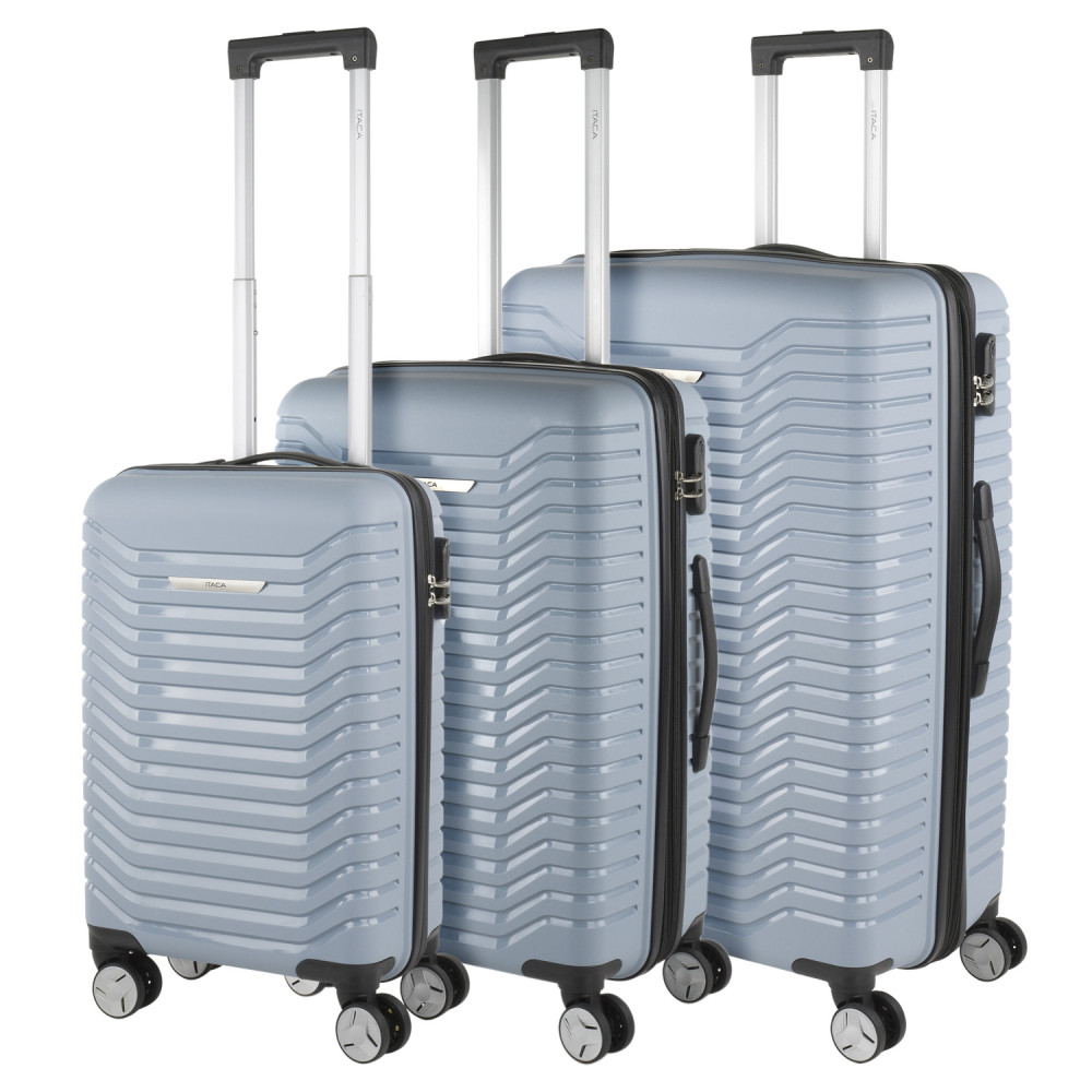 Glasgow medium size hard/soft suitcases with 102 L capacity