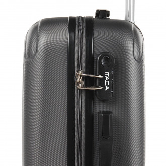 Medium Sevron rigid suitcases with capacity of 68 L